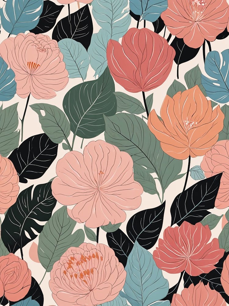 Pink Floral Pattern