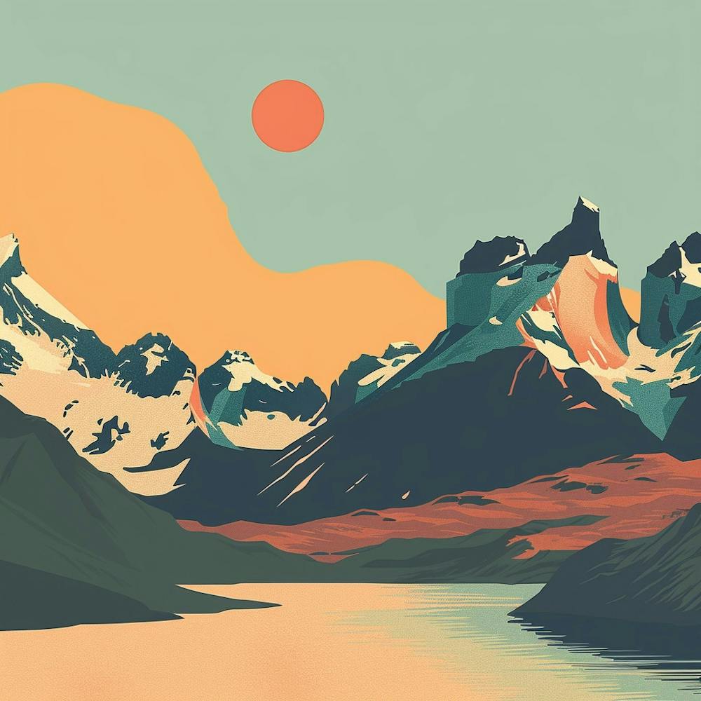 Berglandschaft 1