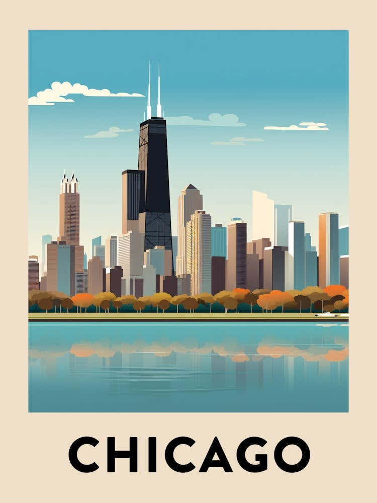 Chicago Travel Poster 24
