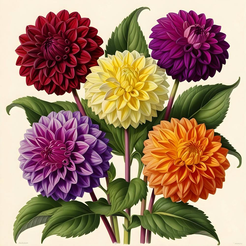 Dahlias 8
