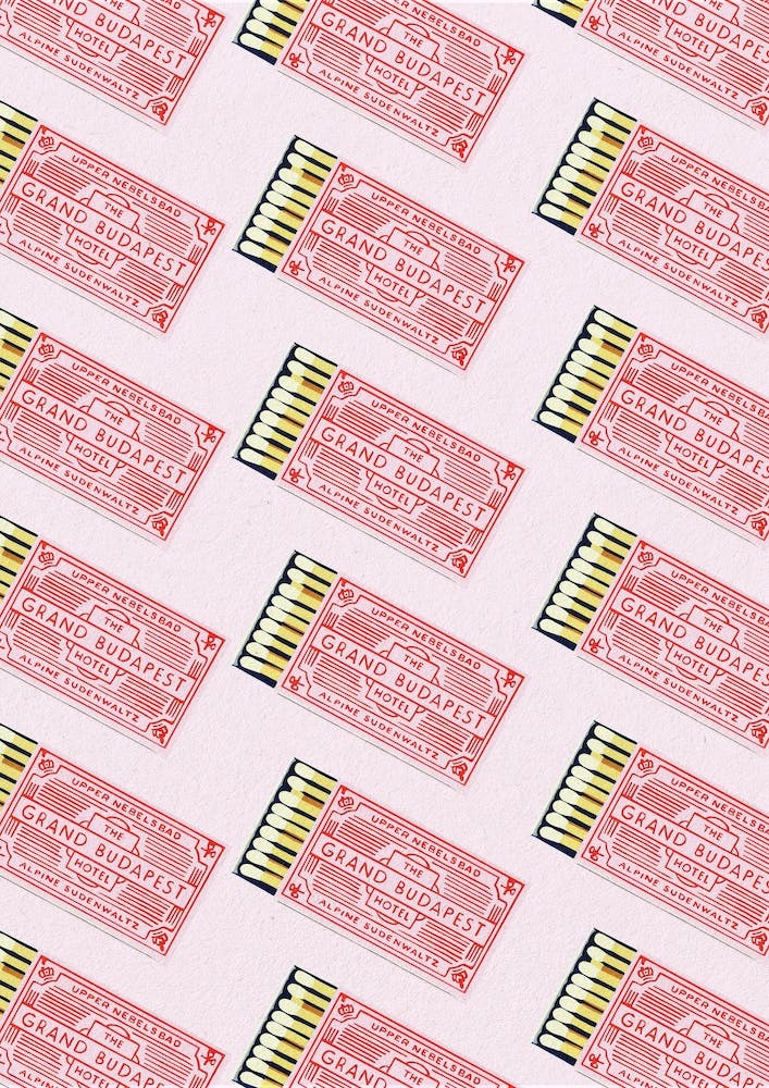 The Grand Budapest Hotel Pattern