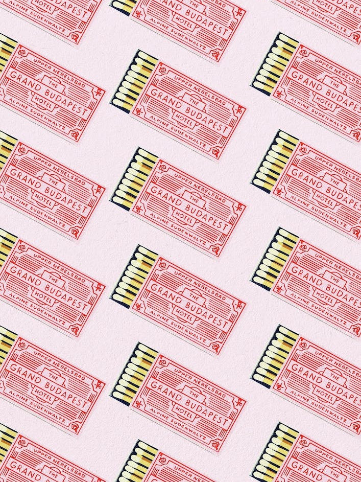 The Grand Budapest Hotel Pattern