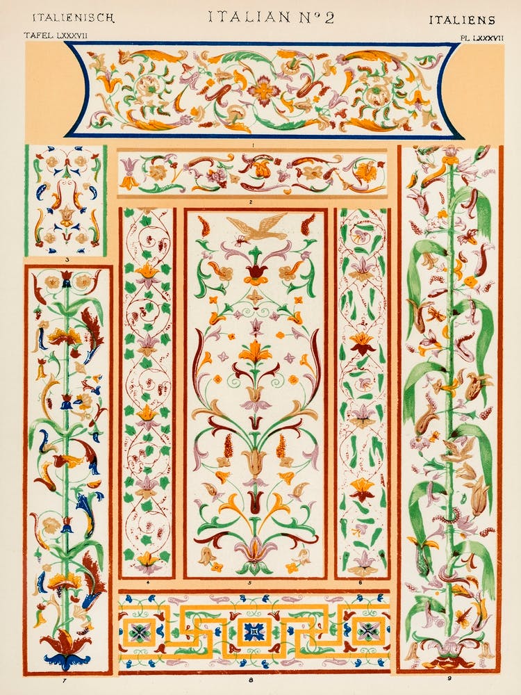 Vintage Pattern, Owen Jones    