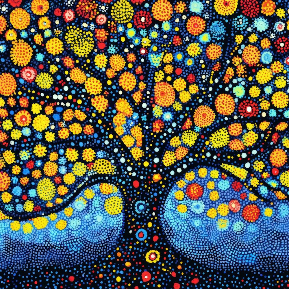 Colorful Tree of Life 24