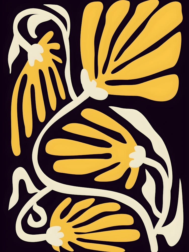 Henri Matisse Yellow And White Flowers
