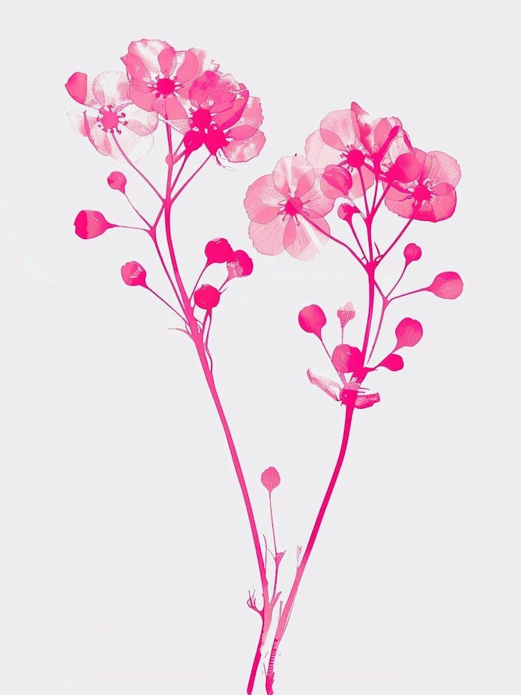 Hot Pink Gypsophila