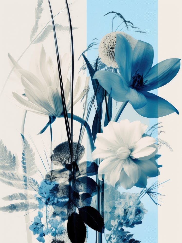 Blue Flowers 7