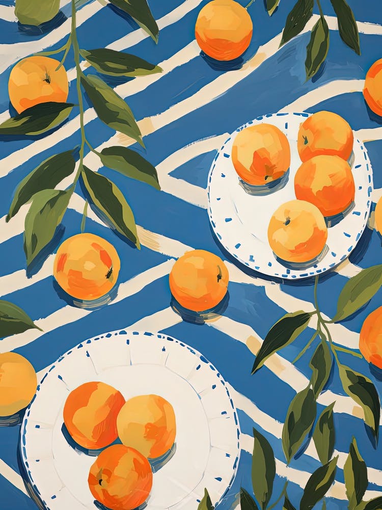 Apricots Fruit Summer Illustration 3