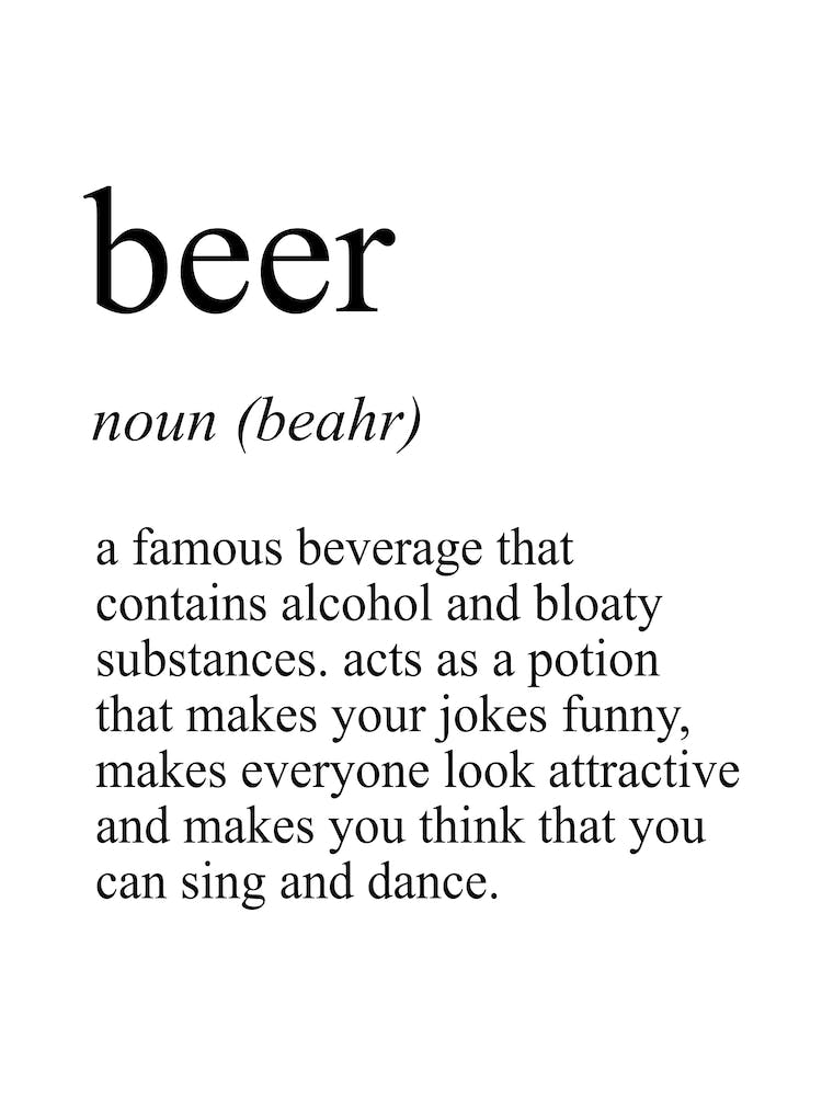 Beer Definition Meaning