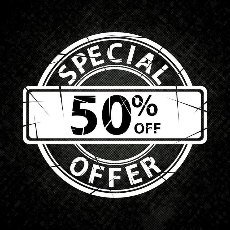 Special 50 % Off