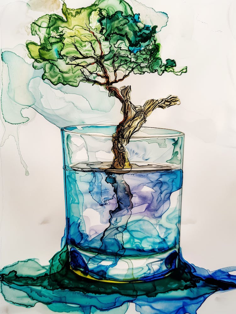 Tree In A Glass