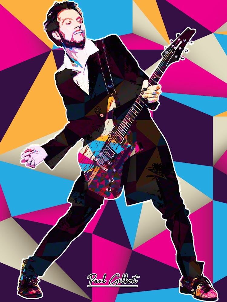Pop Art Of Paul Gilbert
