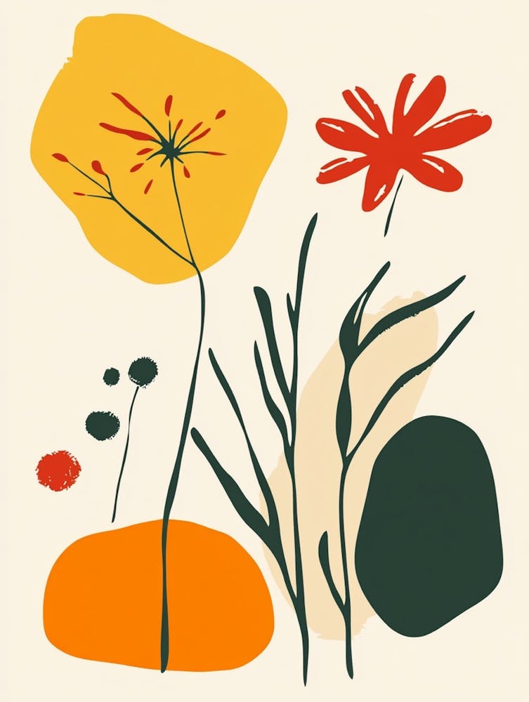 Abstract Floral Painting 19