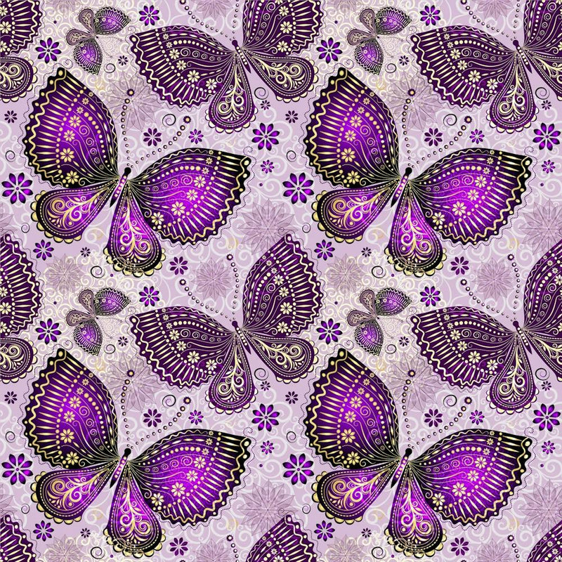 Purple Butterflies 1