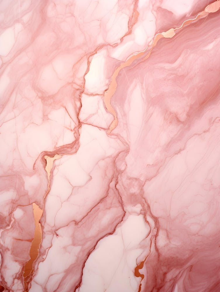 Rose Gold Marble 1