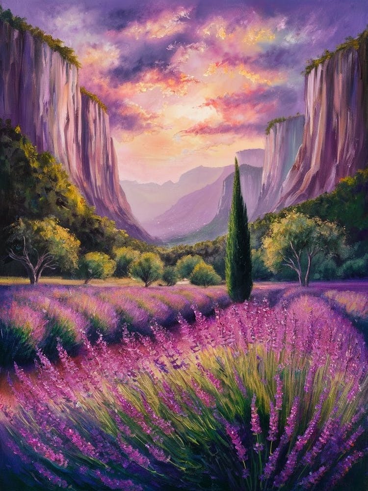 Lavender Field 1