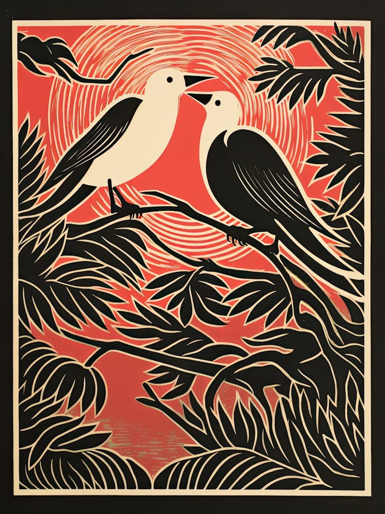 Birds In Flight 1
