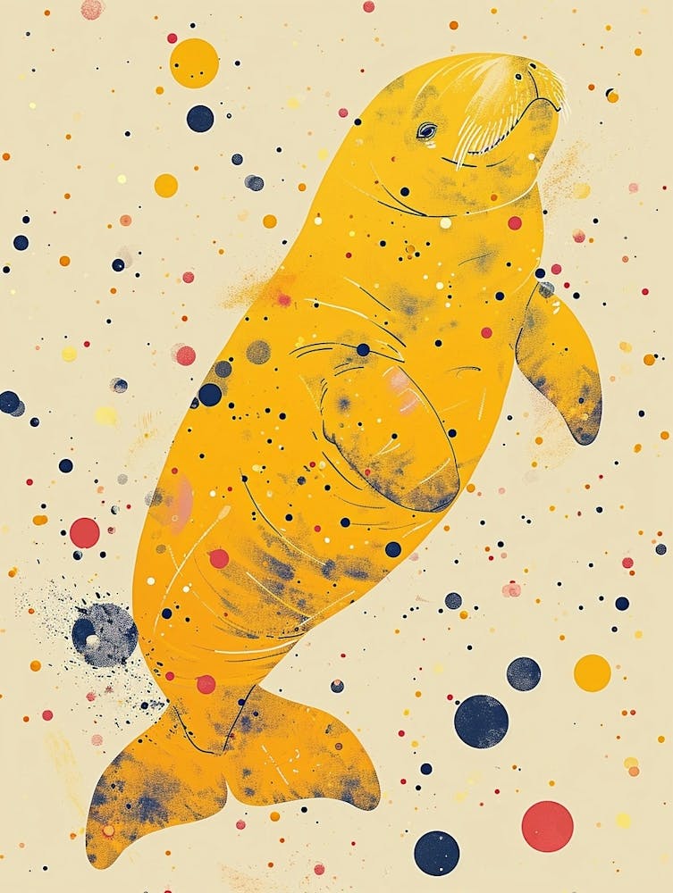 Yellow Manatee 2