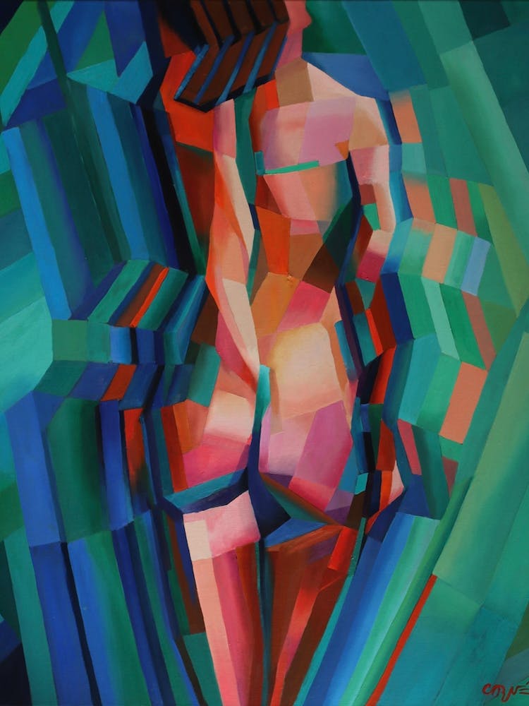 Cubist Nude 02 (2013)