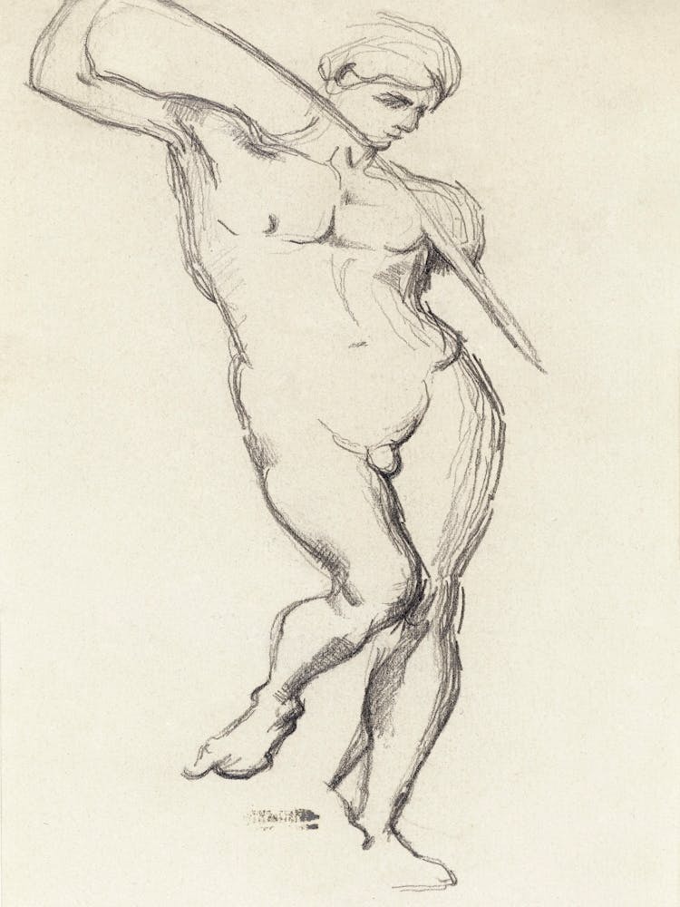 David By Antonin Mercié, Paul Cézanne