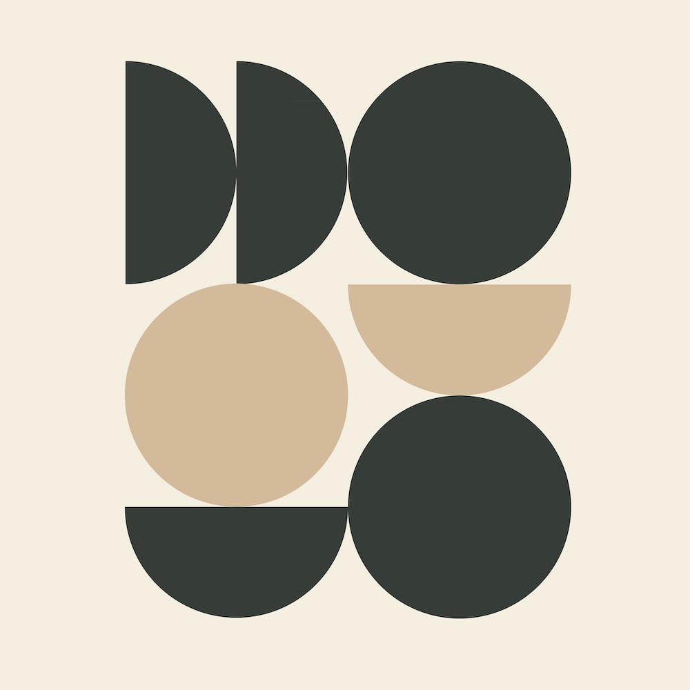 Abstract shapes 5 (Geometric Artwork)
