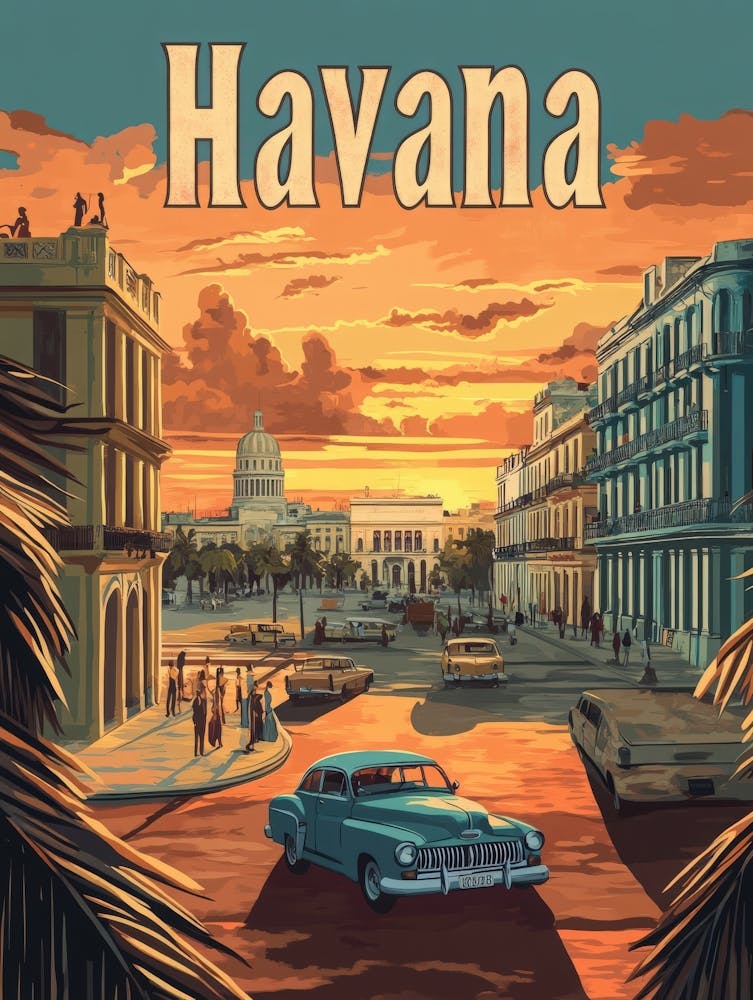 Aihrgdesign A Mid Century Modern Travel Poster For Havana Sho 5fefe2ab 9927 446a Ae9b 3bbfac11d50b 2