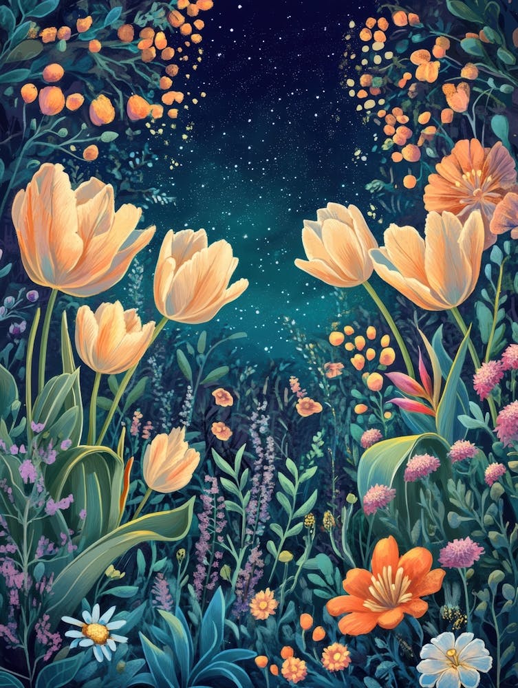 Tulips In The Garden 10