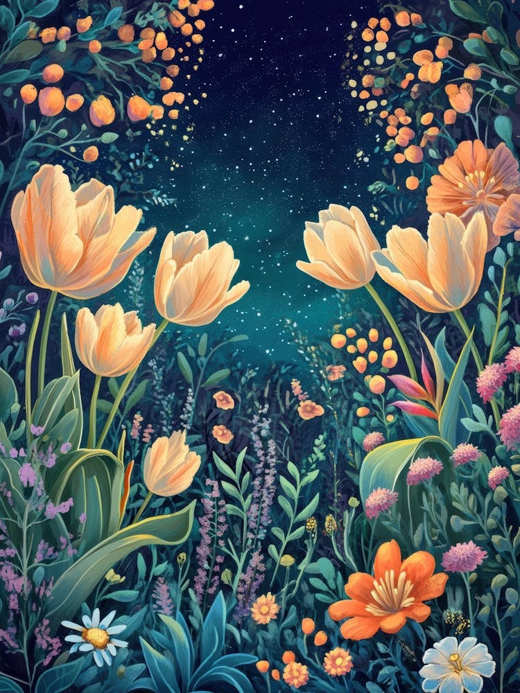 Tulips In The Garden 10