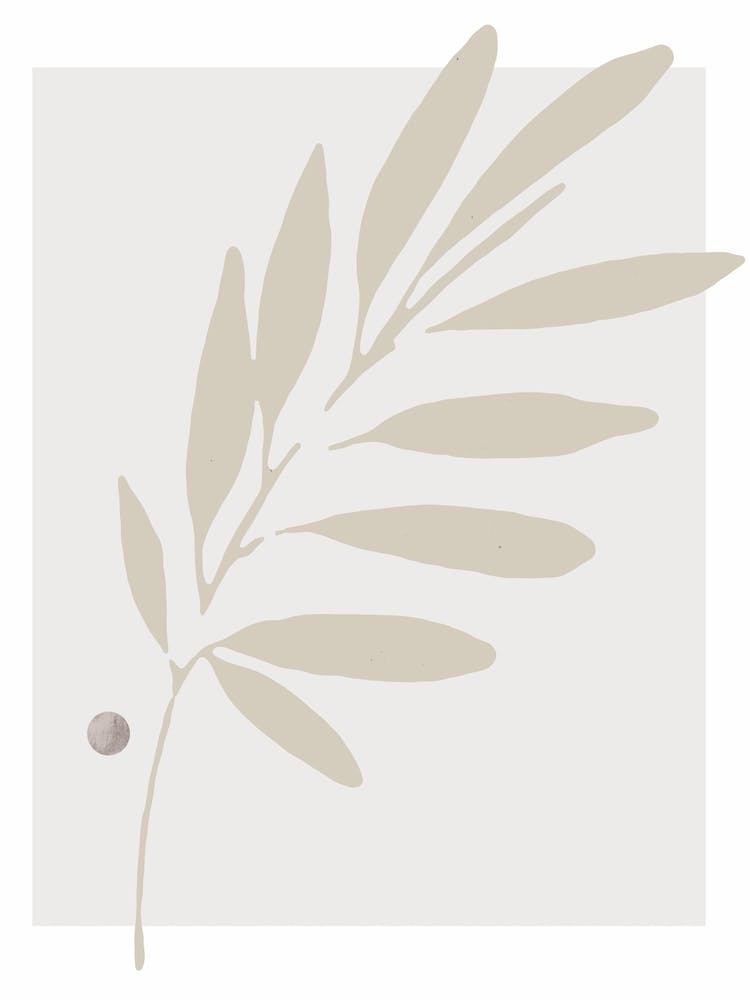 Beige Leaf