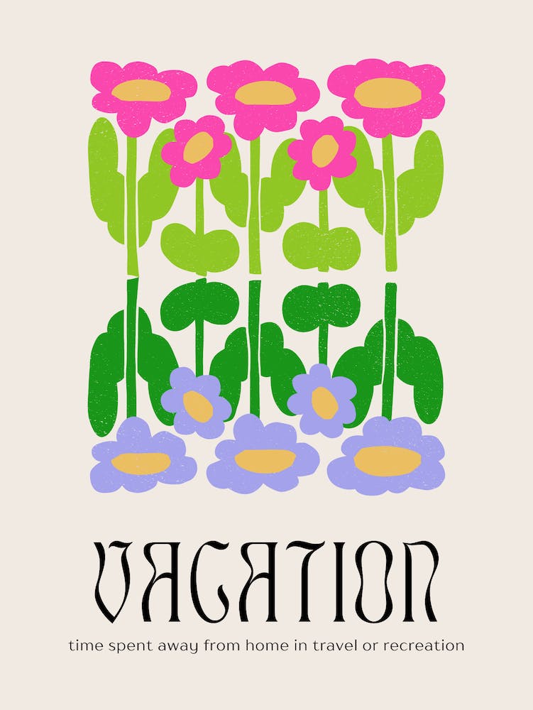 Vacation Matisse Poster
