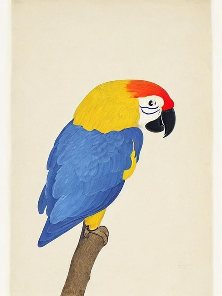 Parrot Illustration Bird