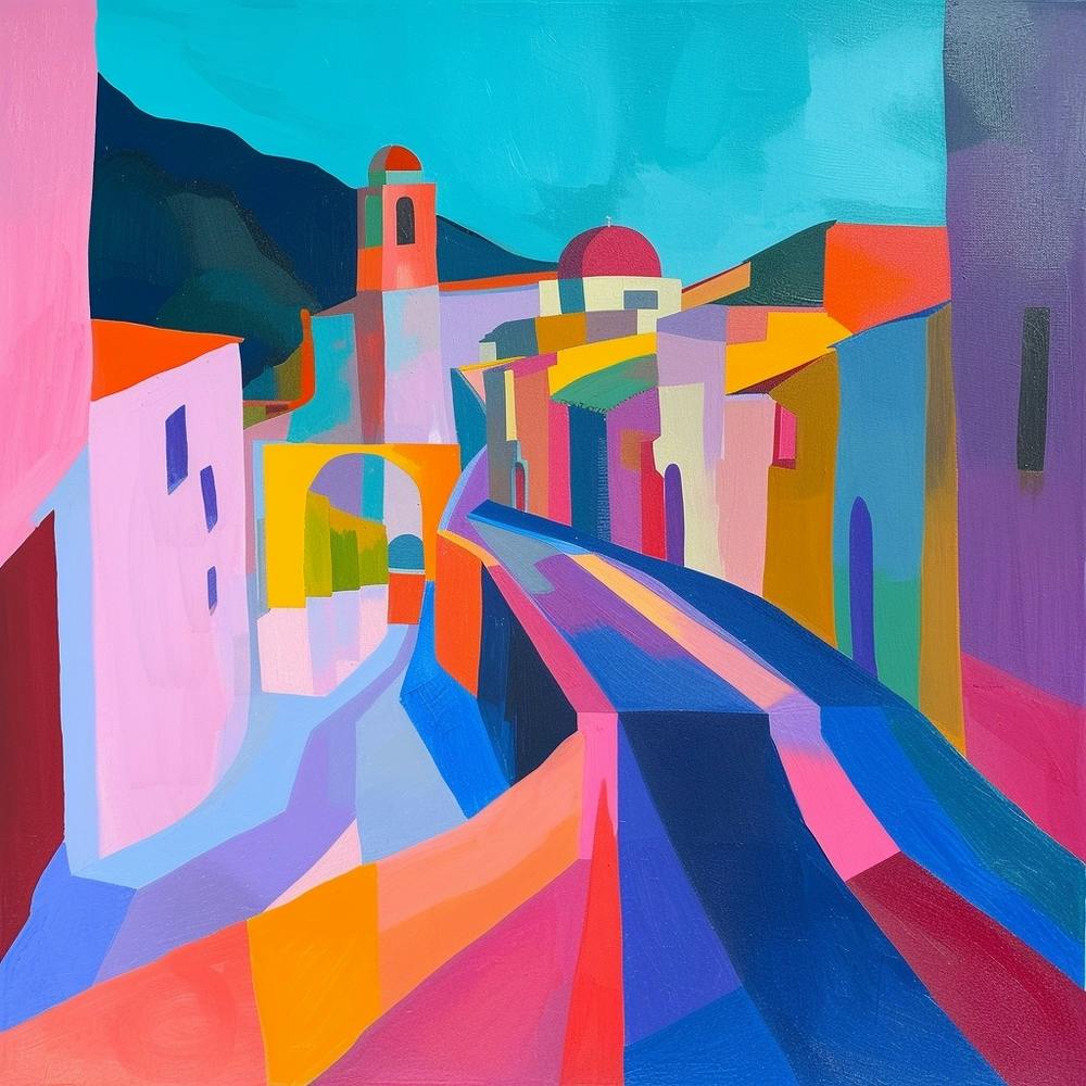 Abstract Travel Collection Quito Ecuador 4