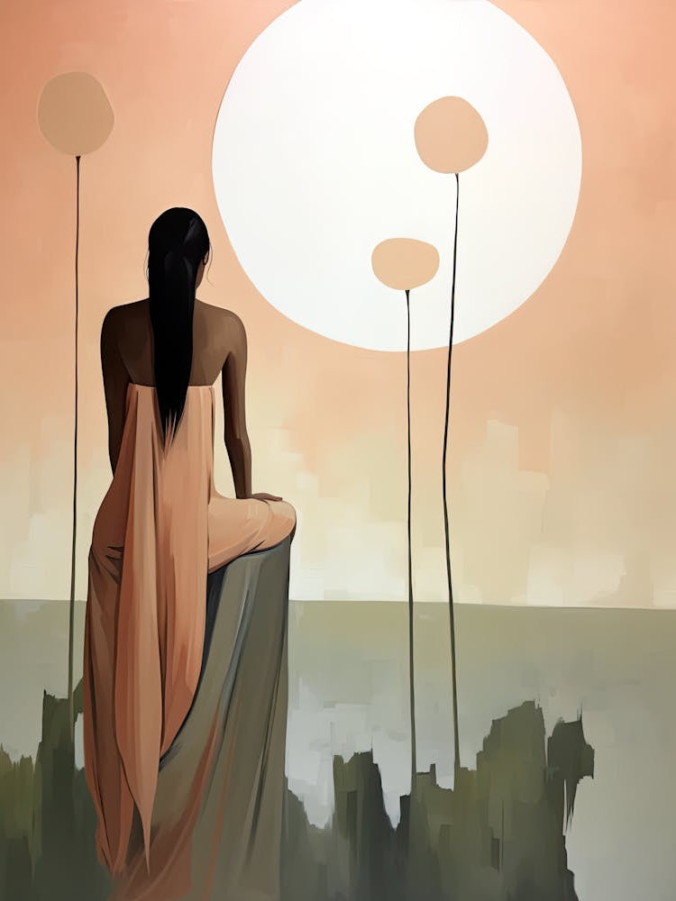 Tribal Harmony, Boho Art Style