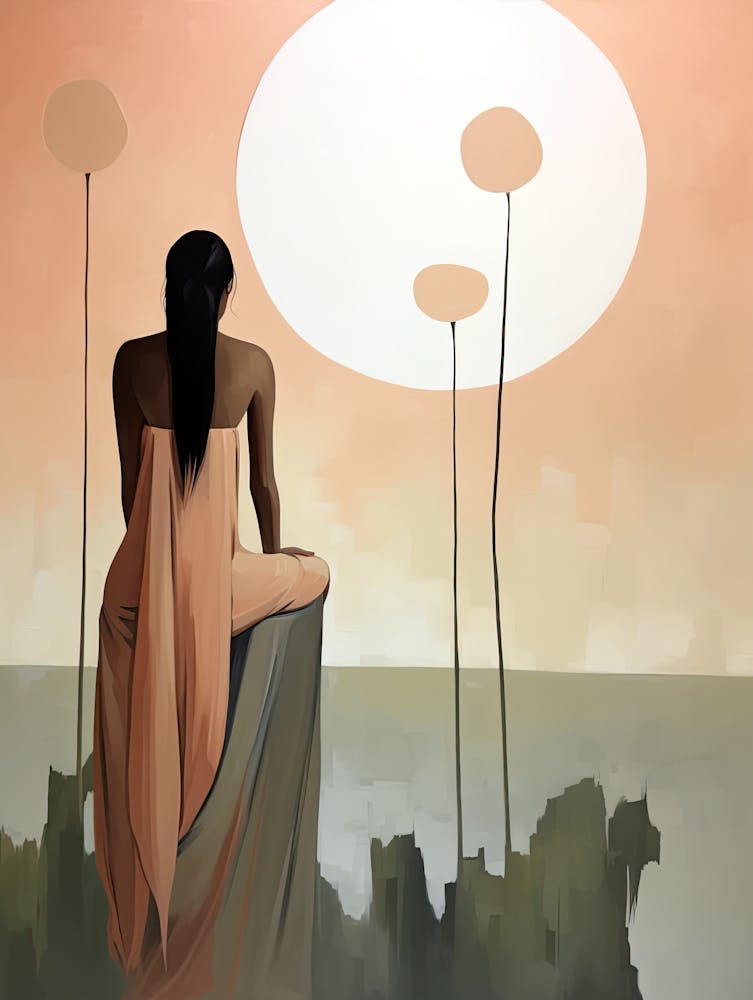 Tribal Harmony, Boho Art Style