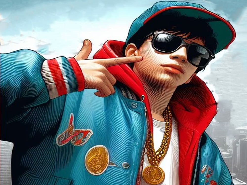 Hip Hop boy wall art poster
