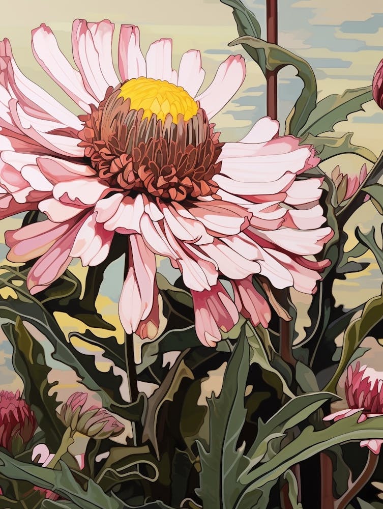 Flower Illustration Gaillardia 3