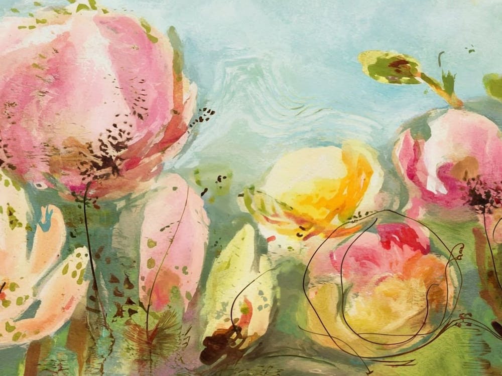 Vibrant Abstract Flora - Spring Flowers