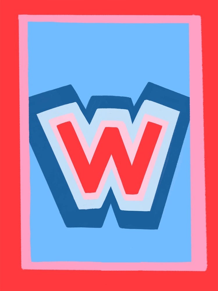 W