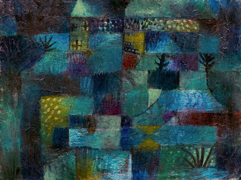 Terraced Garden (1920), Paul Klee
