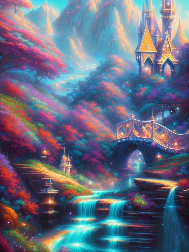 Fantasy Fairytale Castle 3