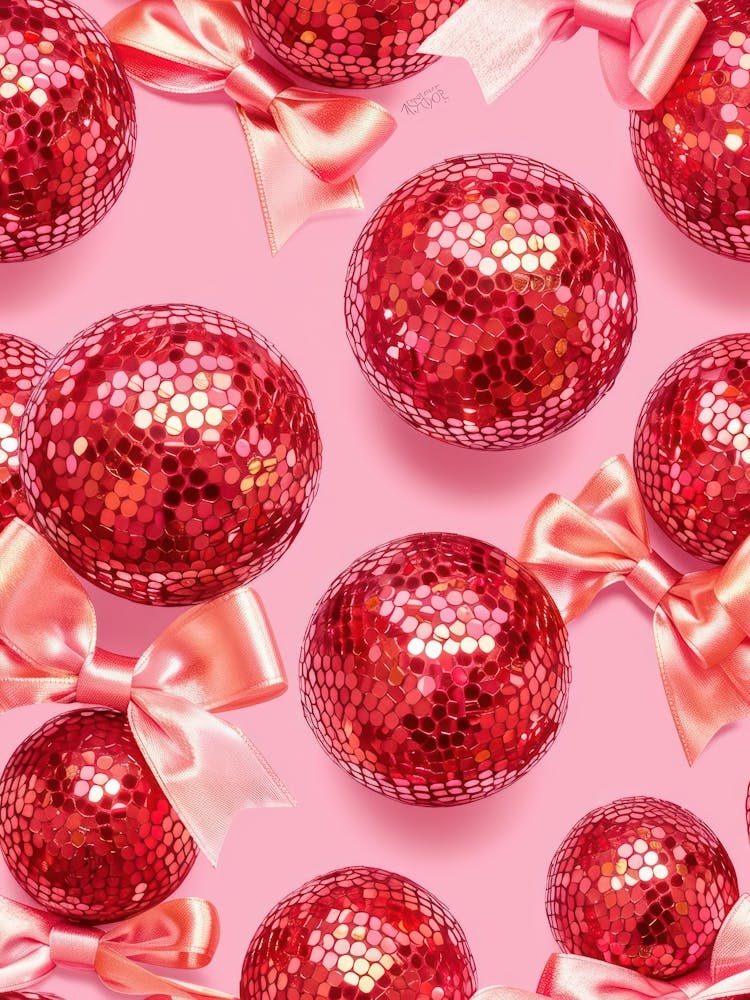 Coquette Disco Balls 4 Pattern