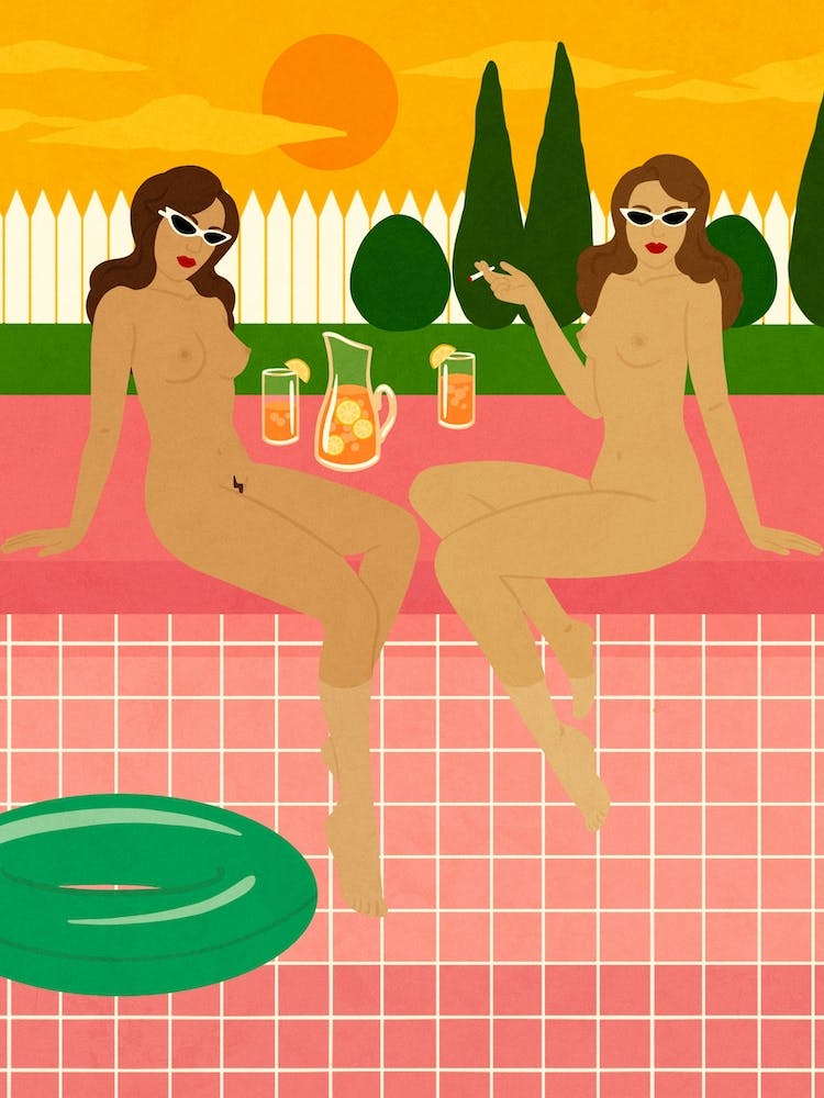 Pool Pinup