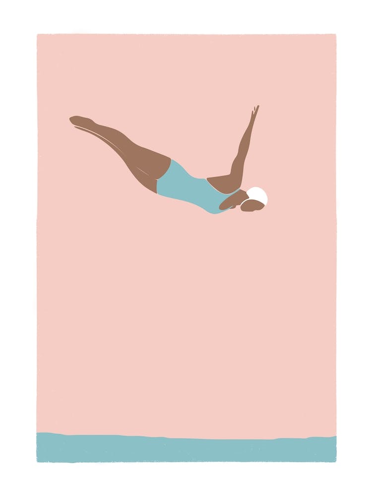 Into the sea I go to lose my mind