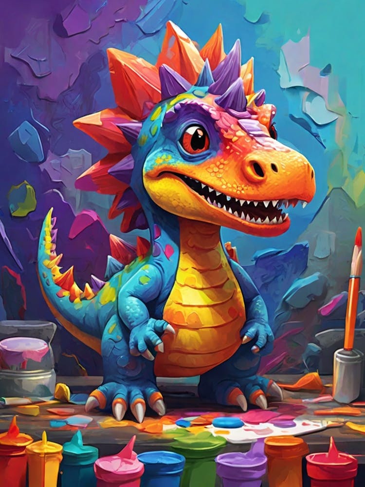 Dinosaur Painter