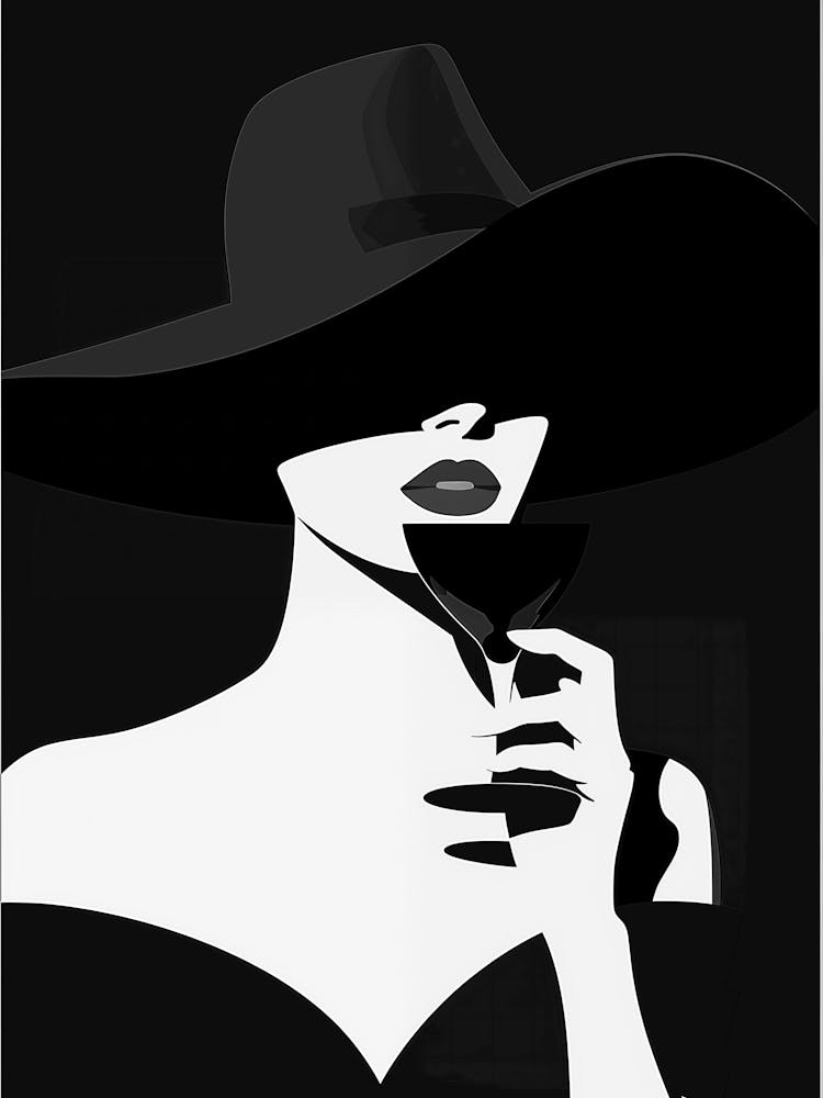 Woman In A Hat 1