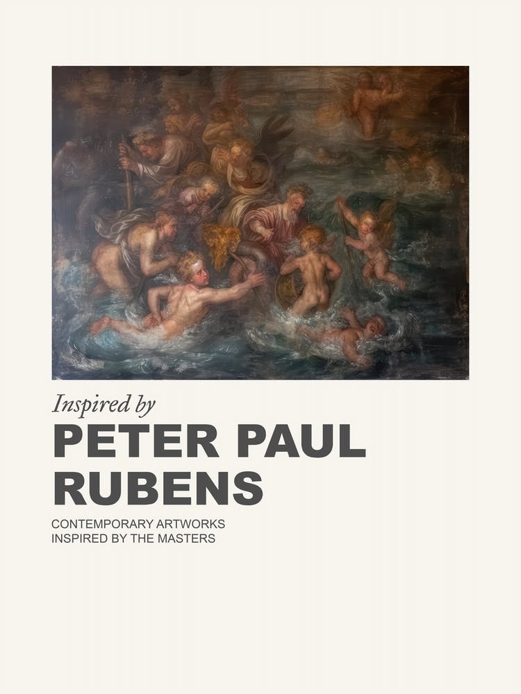 Museum Poster Inspired By Peter Paul Rubens 3