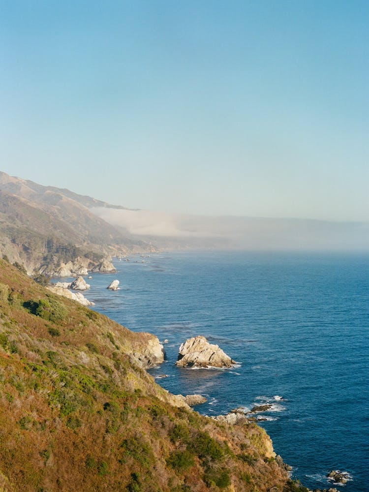 Big Sur Evening on Film