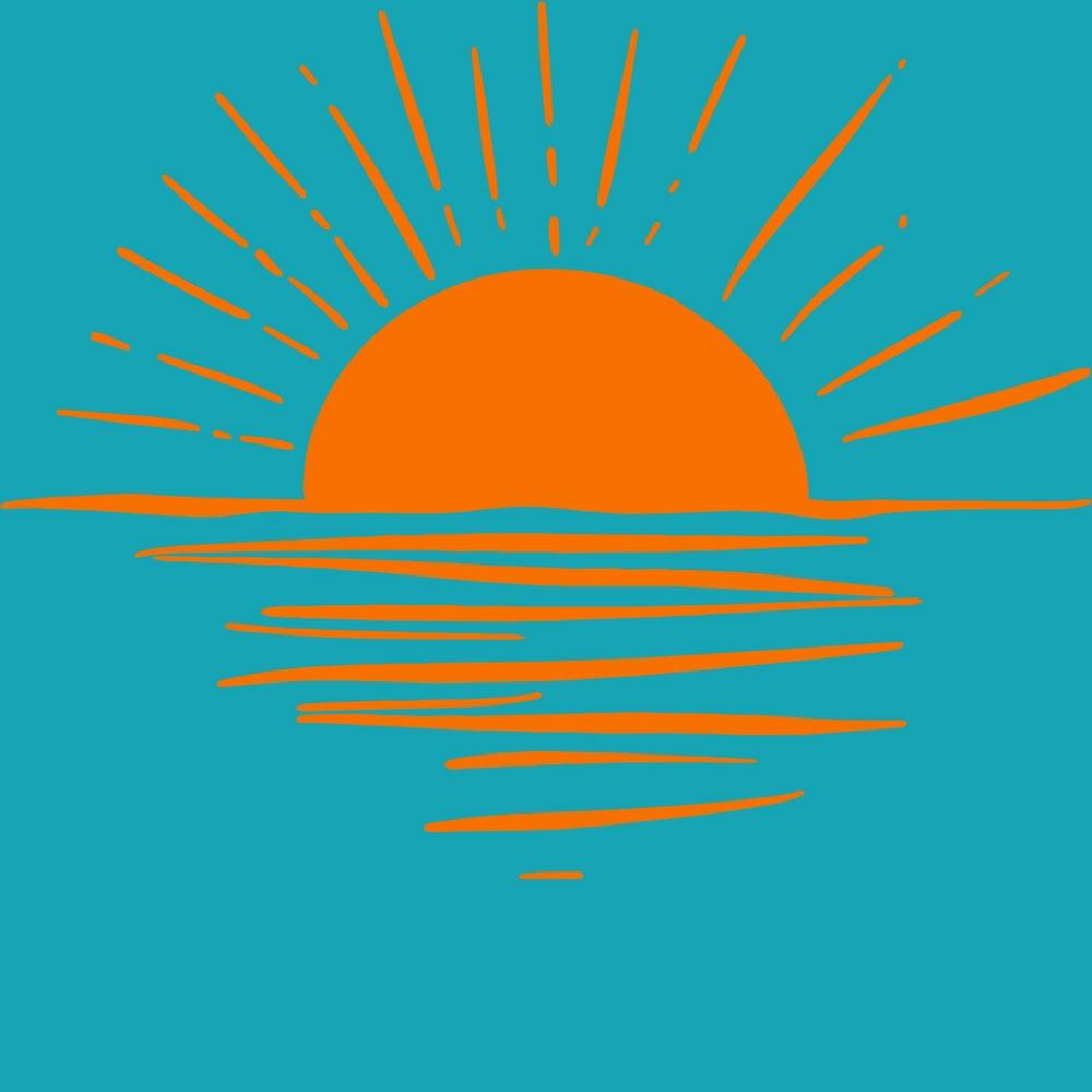 Sunrise Over The Ocean