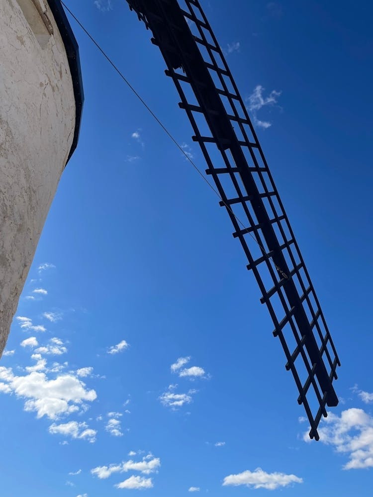 Windmill Against Blue Sky