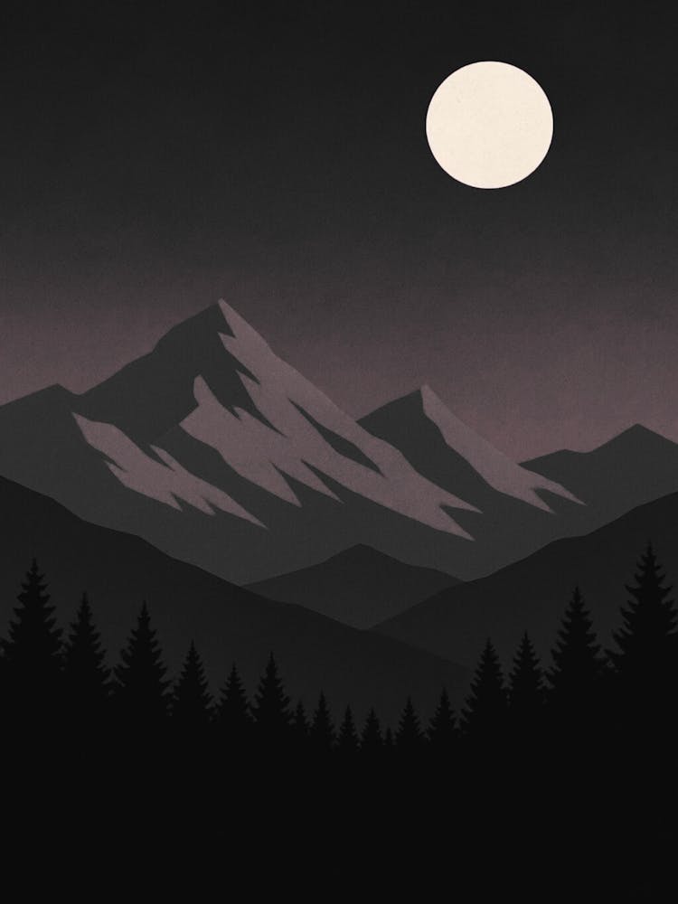 Night In The Mountains